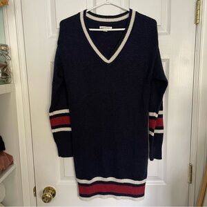 American Eagle NWOT Knit Cotton Navy Blue Dress Extra Small